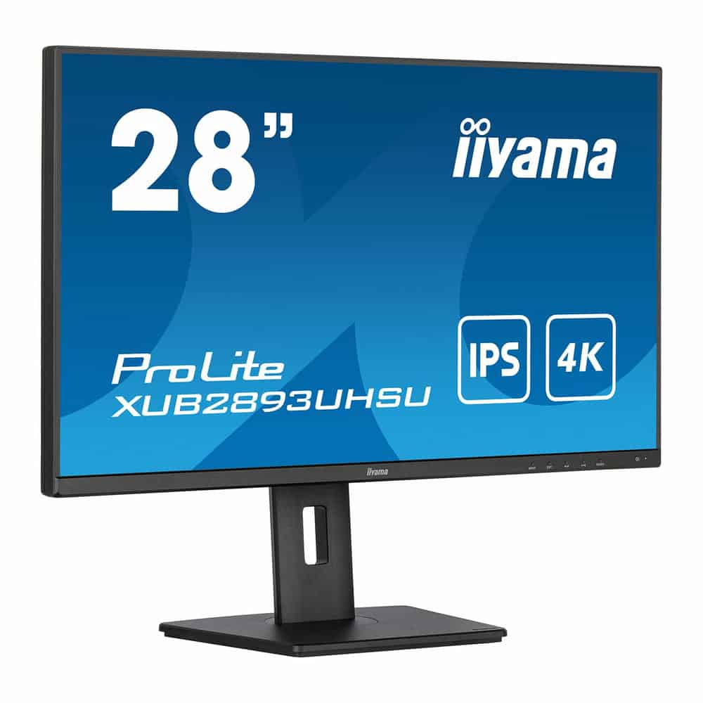 (image for) iiyama ProLite XUB2893UHSU-B5 28" 4K Ultra HD IPS Monitor Fully Adjustable